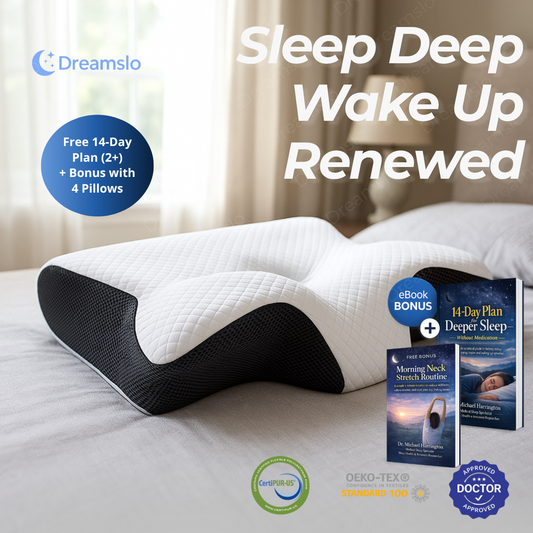 Dreamslo® Memory Foam Ergonomic Pillow